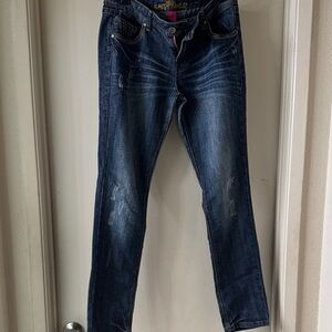 Black Orchid Dark Blue Skinny Jeans
